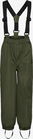 Hummel Outdoor broek in Groen: voorkant