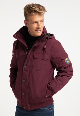 MO Winter Jacket in Red: front