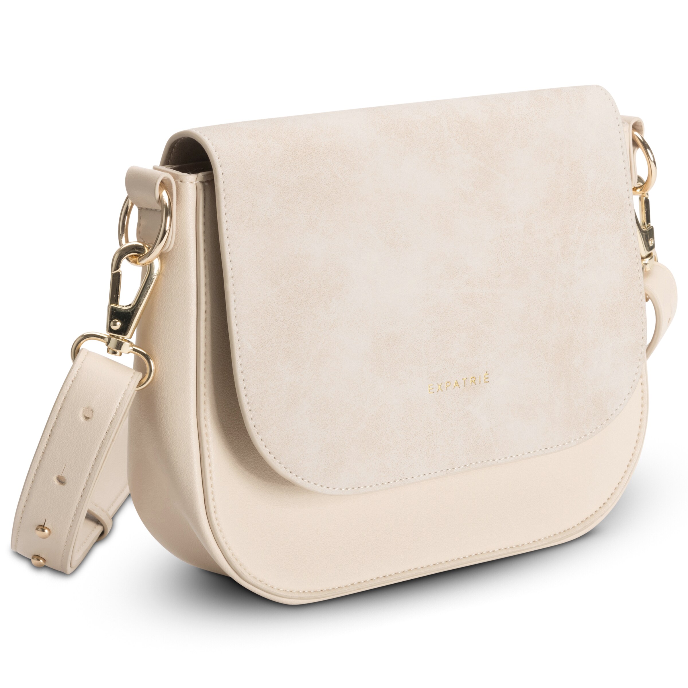 Expatrié Taška cez rameno 'Louise Medium' - Béžová
