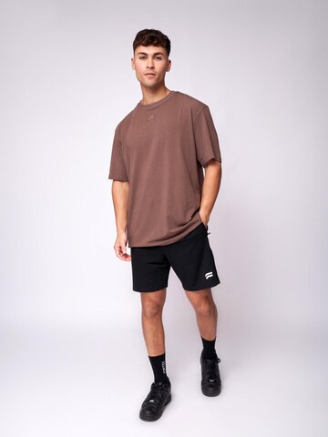 Maglietta 'Essential Oversized T-shirt' di Fortex Fitness in marrone
