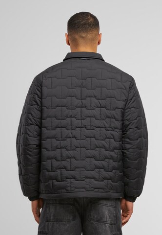 HOMEBOY Winter Jacket 'Cobblestone Coach' in Black