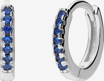 Boucles d'oreilles 'Modernes Basic' Lucardi en argent : devant