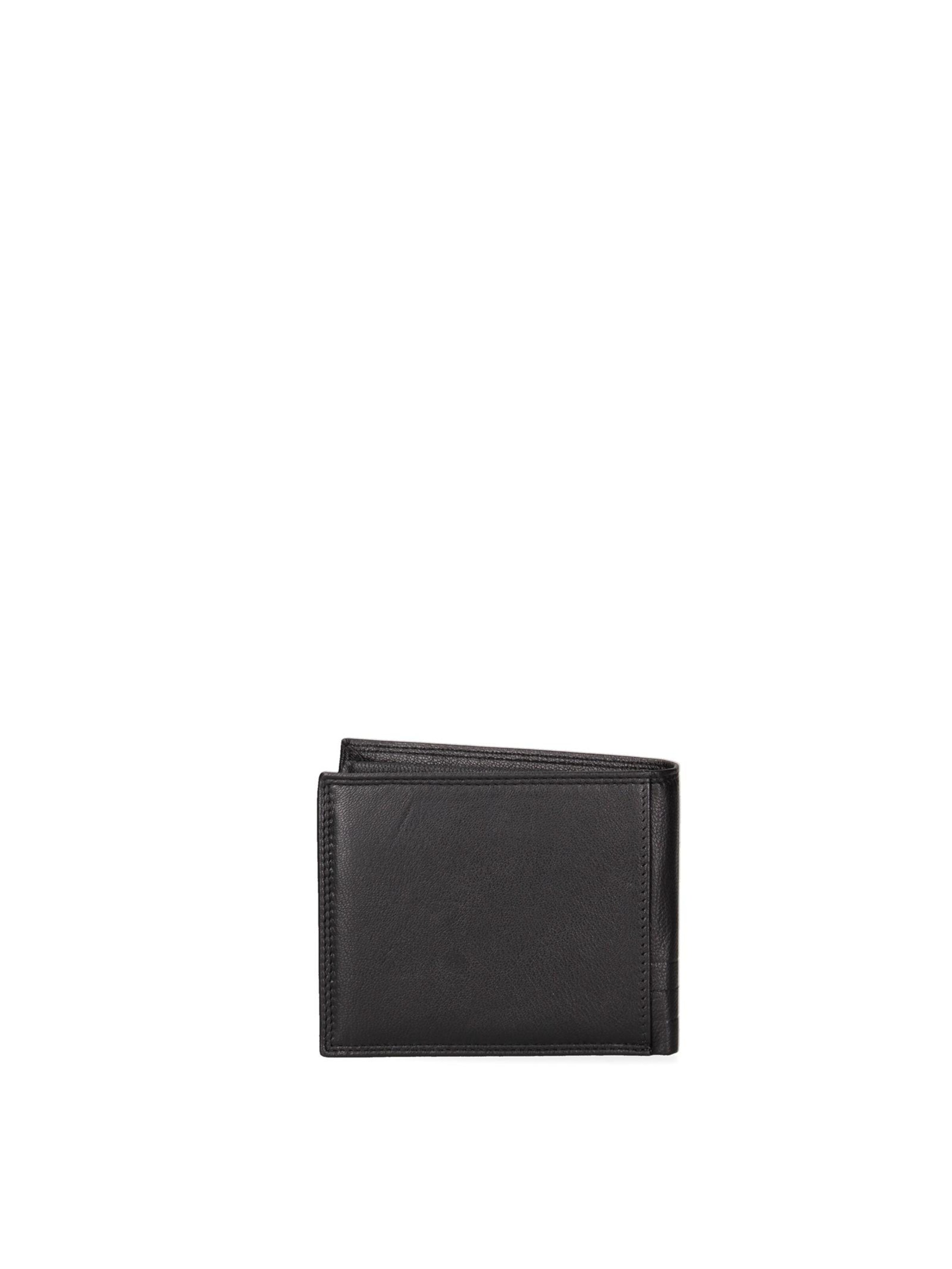 Portamonete 'Portafoglio Uomo Vera Pelle Sergio Tacchini Compatto 12x9,5 cm' di Sergio Tacchini in nero