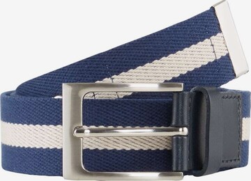 TOM TAILOR Riem 'ROGER' in Blauw: voorkant