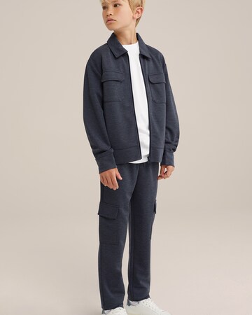 WE Fashion Between-season jacket in Blue