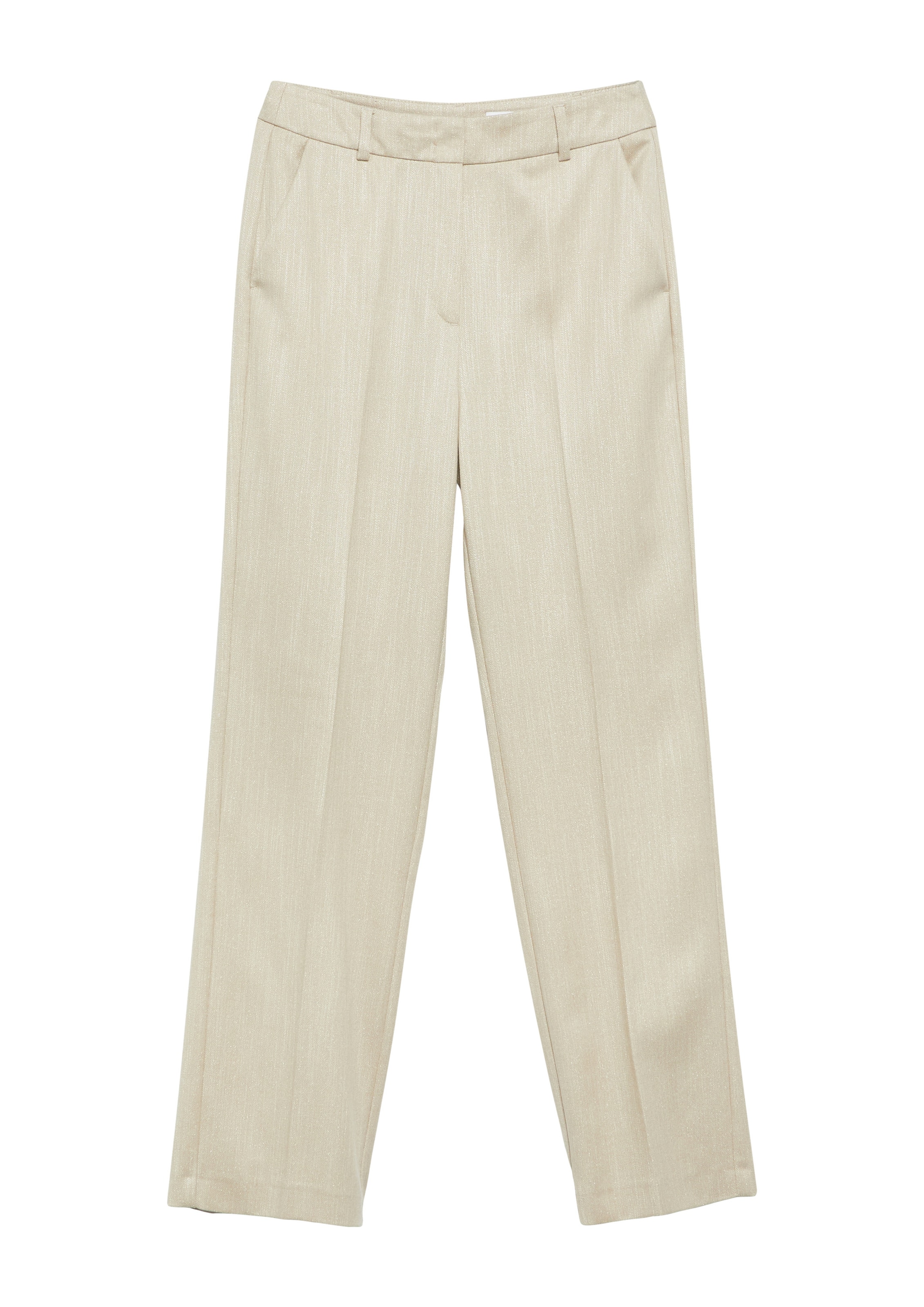 Regular Pantalon COMMA en beige : devant