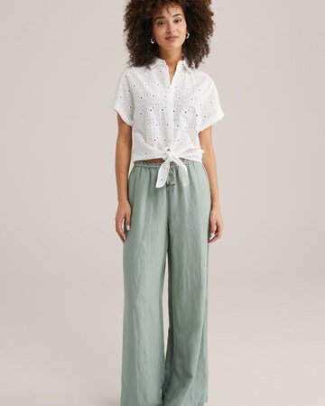 Chemisier WE Fashion en blanc