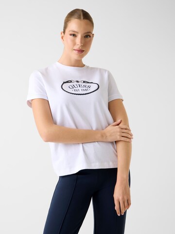 GUESS Shirt in White: front