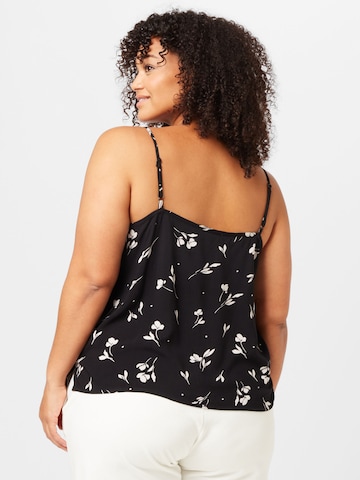 ABOUT YOU Curvy - Top 'Laila' en negro