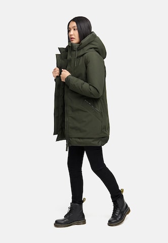 Manteau d’hiver 'Winterprinzessin 14' NAVAHOO en vert