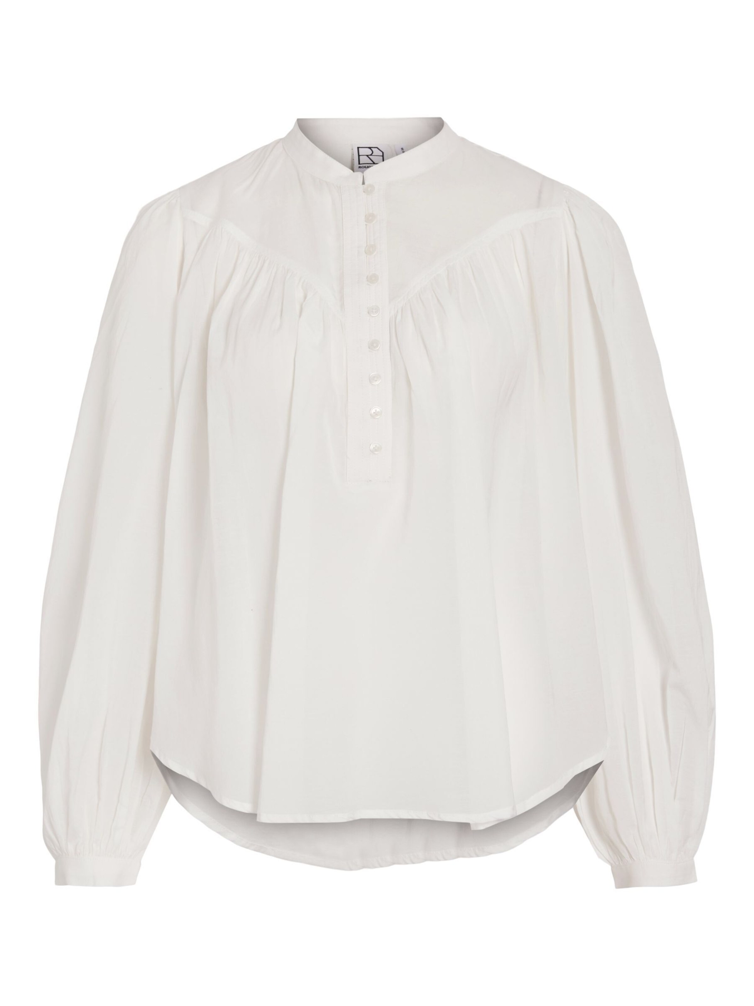 ROUGE EDIT Bluse in Weiß: Vorderseite
