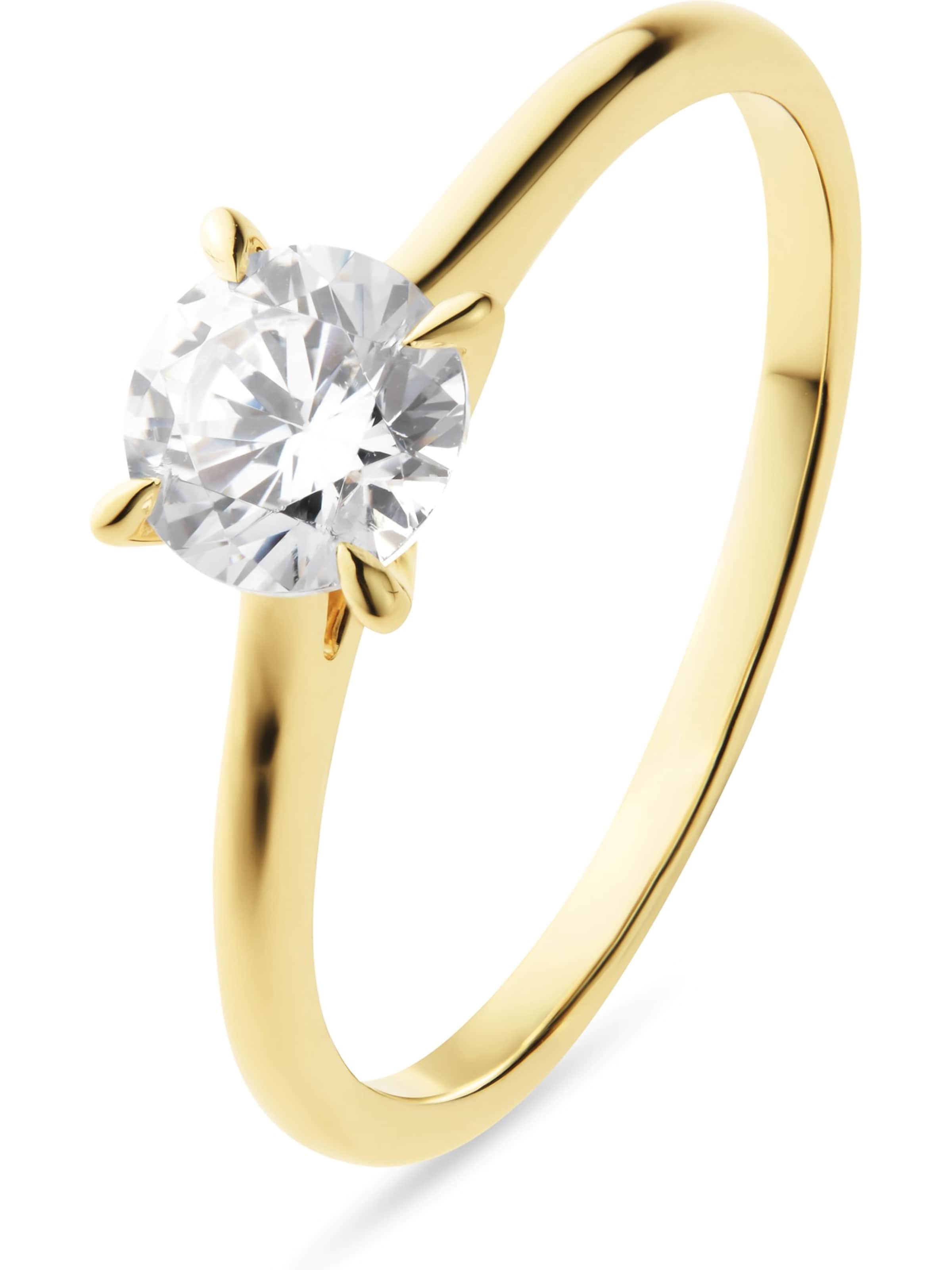 CHRIST Ring in Gold: front
