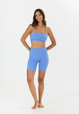 Athlecia Low Support Sport-BH 'Blossom' in Blau