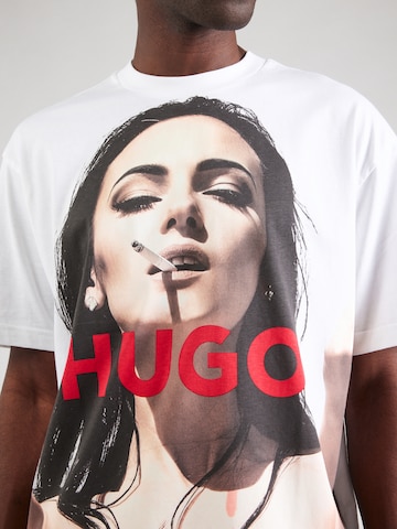 HUGO Shirt 'Duwedie' in White