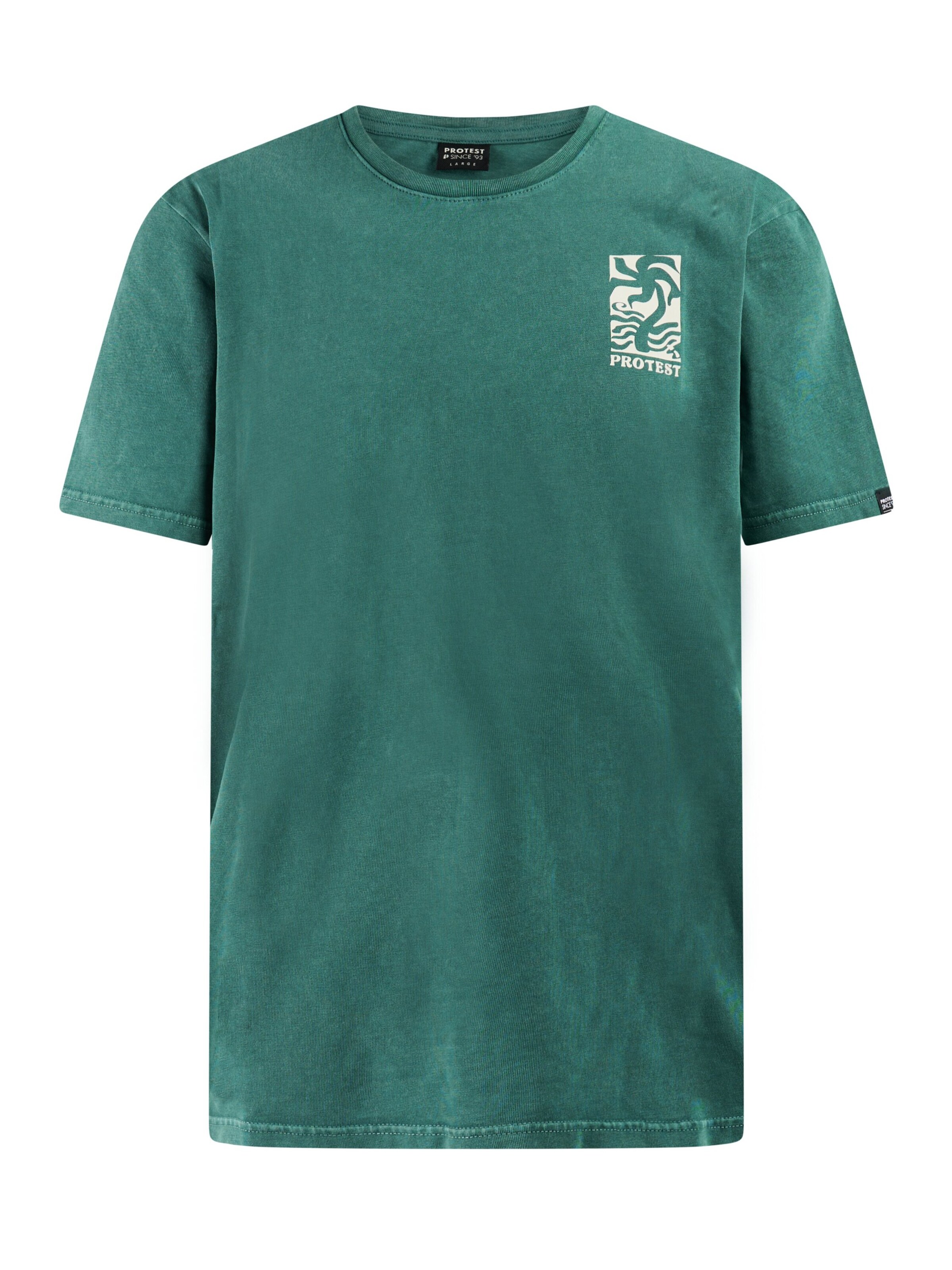 PROTEST Shirt 'PRTMinto' in Green: front