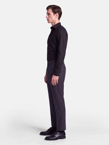 SEIDENSTICKER Regular Fit Hemd in Schwarz