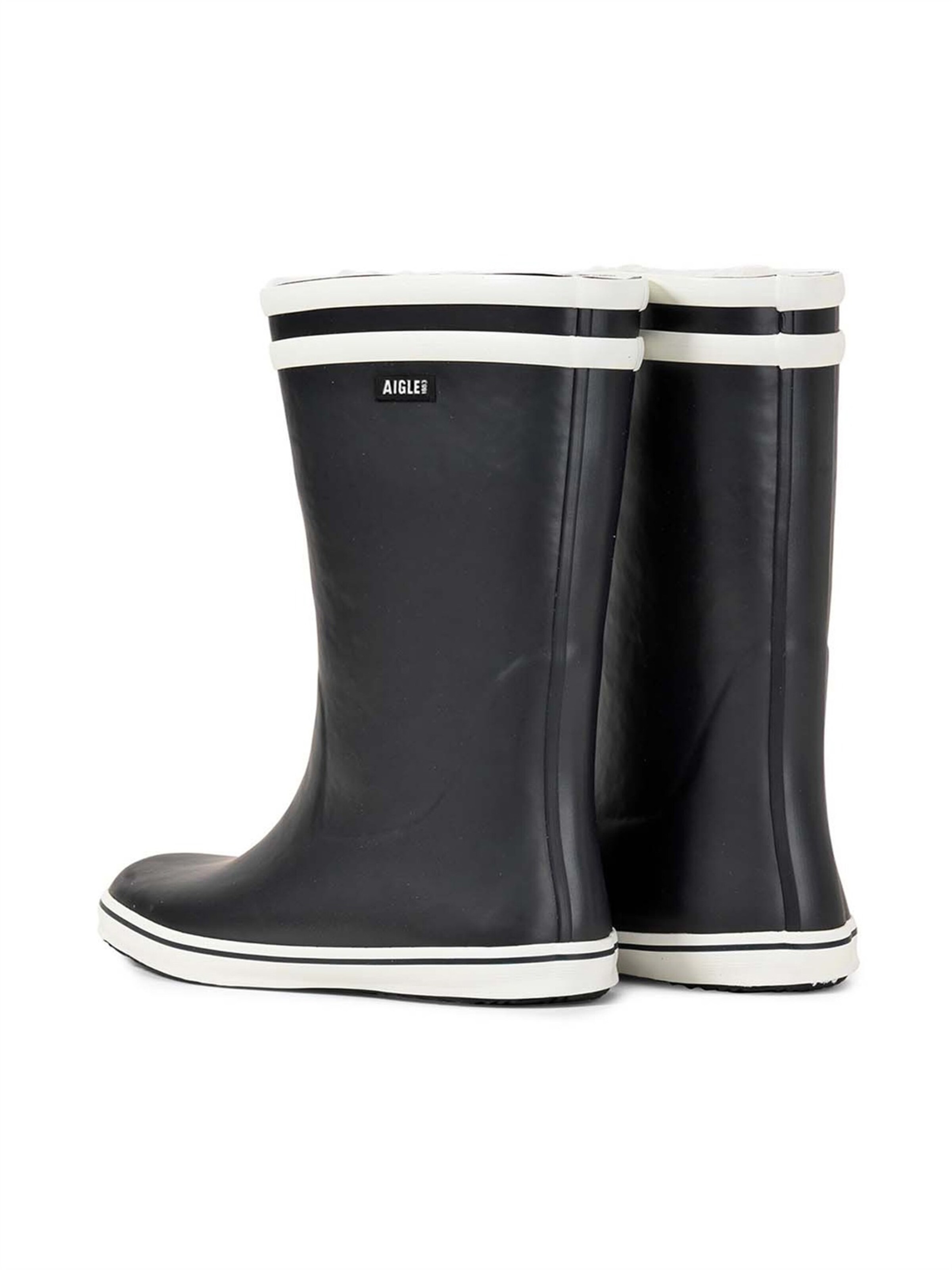 AIGLE Rubber Boots in Blue: back