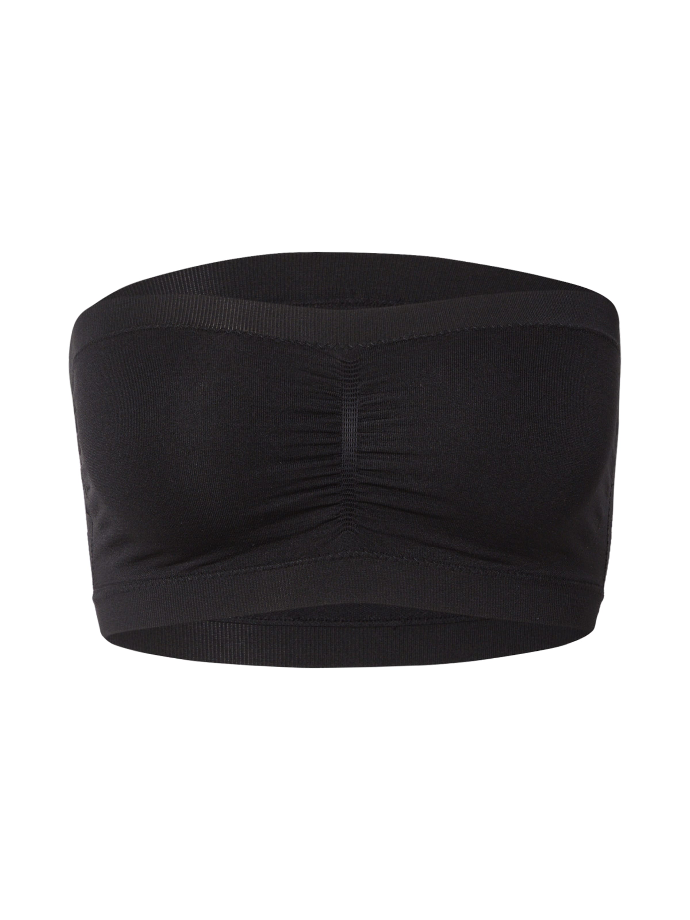 Perfect Secrets Bandeau Podprsenka – černá: přední strana