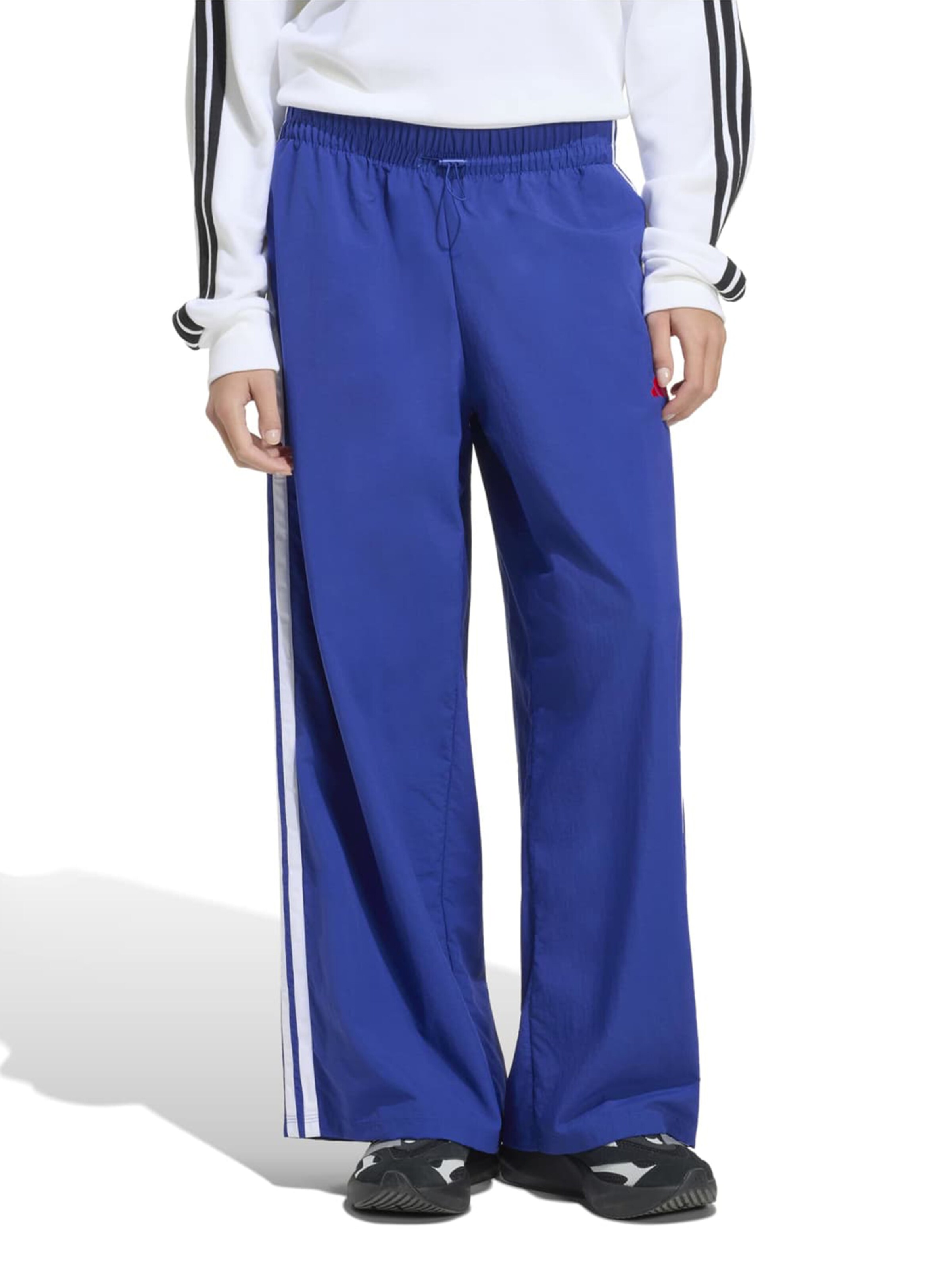 ADIDAS SPORTSWEAR Luźne Spodnie sportowe w kolorze niebieski: przód