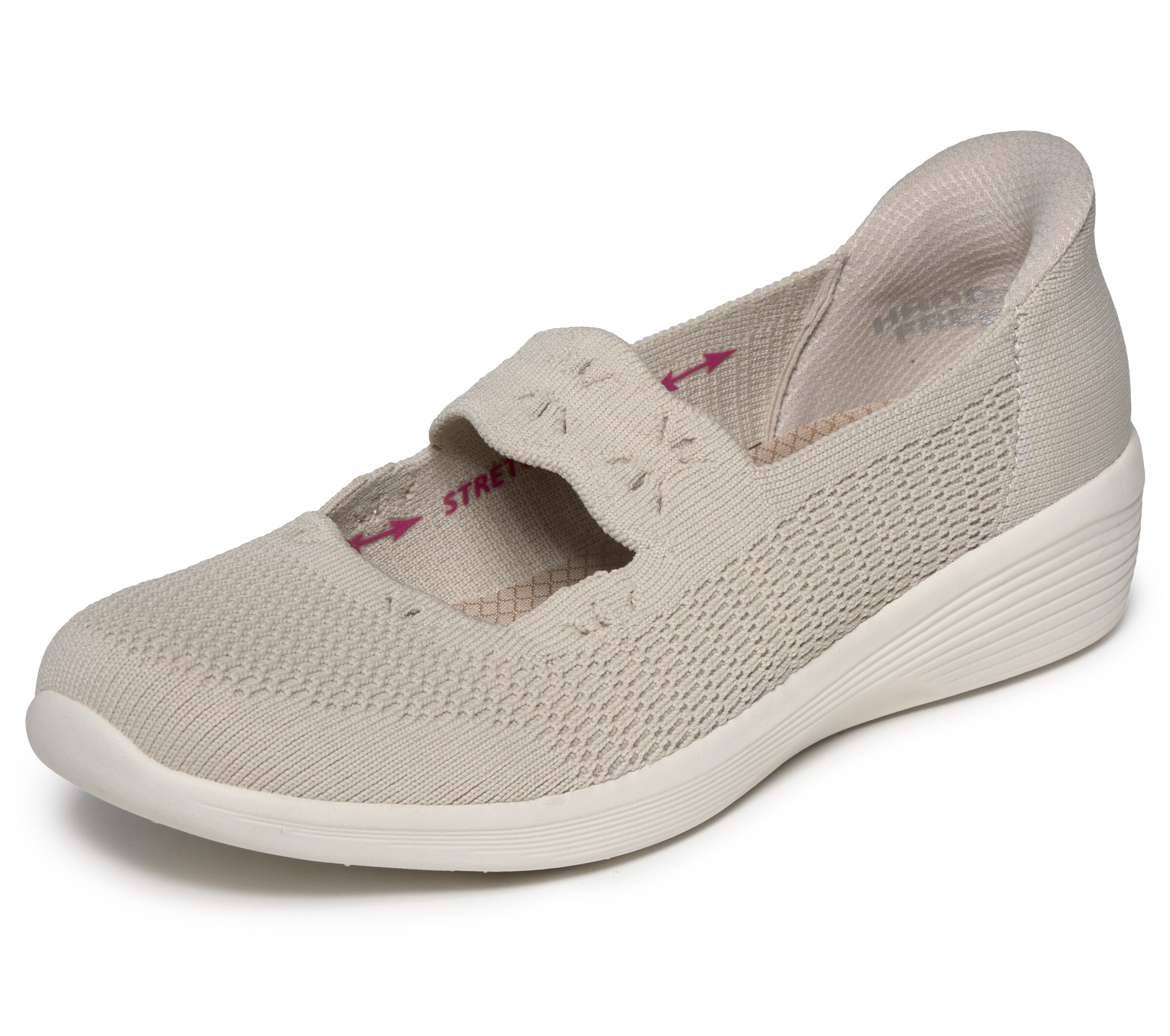 SKECHERS Ballerina in Beige: Vorderseite
