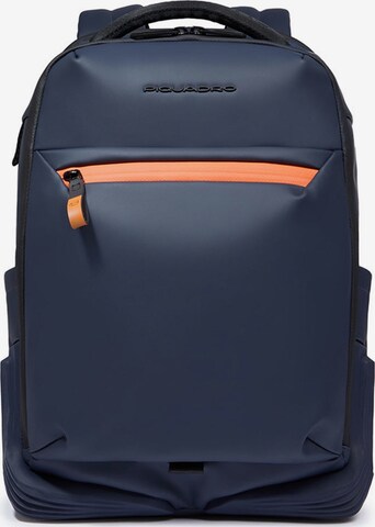 Piquadro Rucksack in Blau: Vorderseite