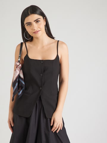 ONLY - Chaleco 'ONLADORA' en negro: frente