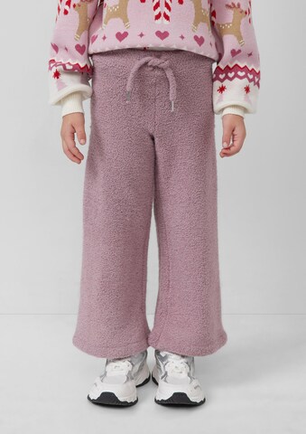 s.Oliver Wide leg Leggings in Roze: voorkant