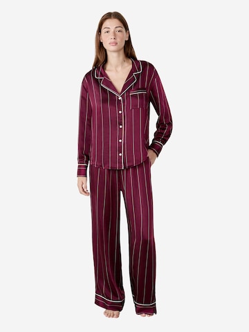 Camicia da notte 'Dayana' di ETAM in rosso