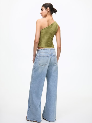 Pull&Bear Top | zelena barva