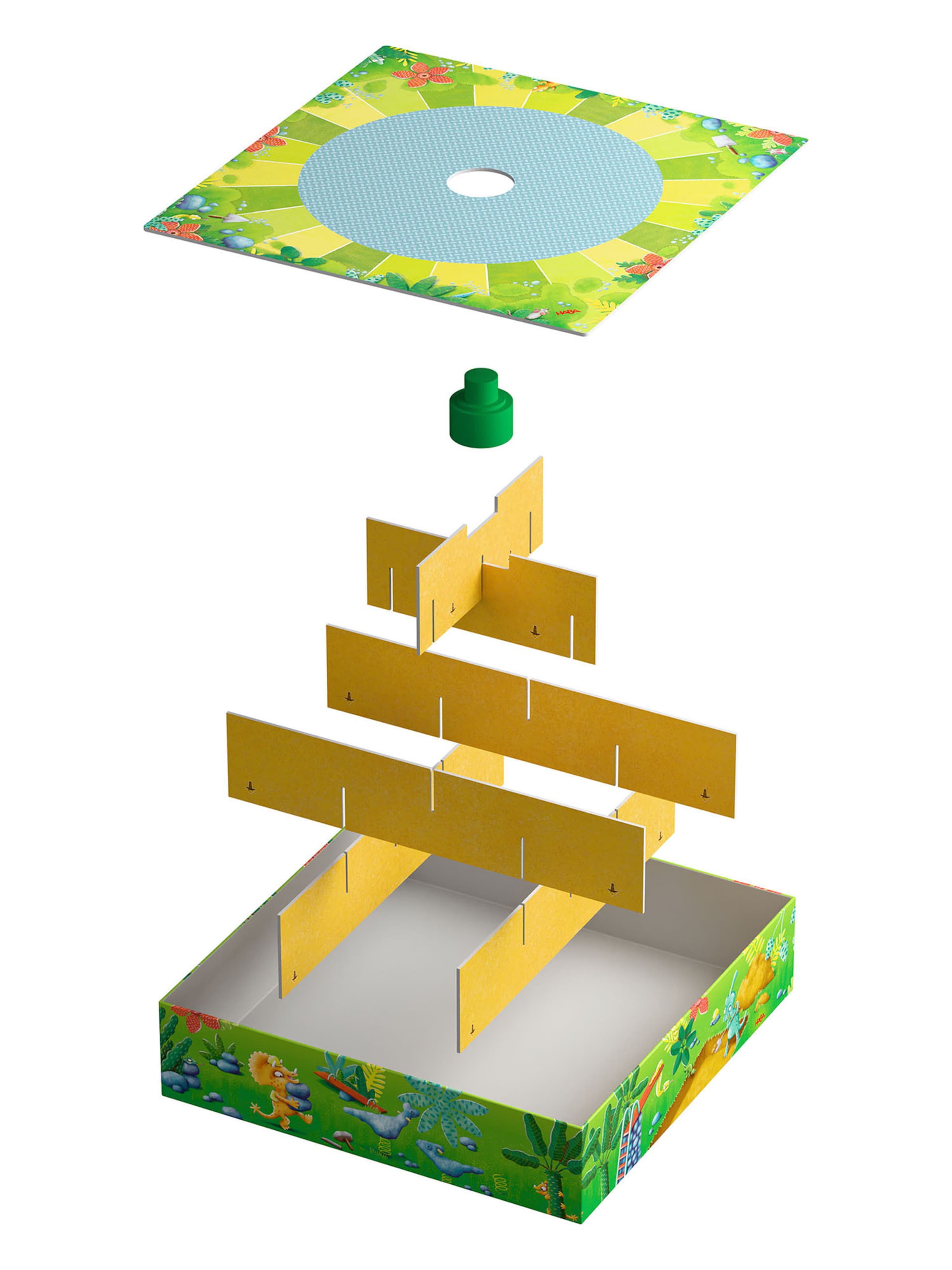 HABA Game ' Der Dino-Bautrupp ' in Mixed colours