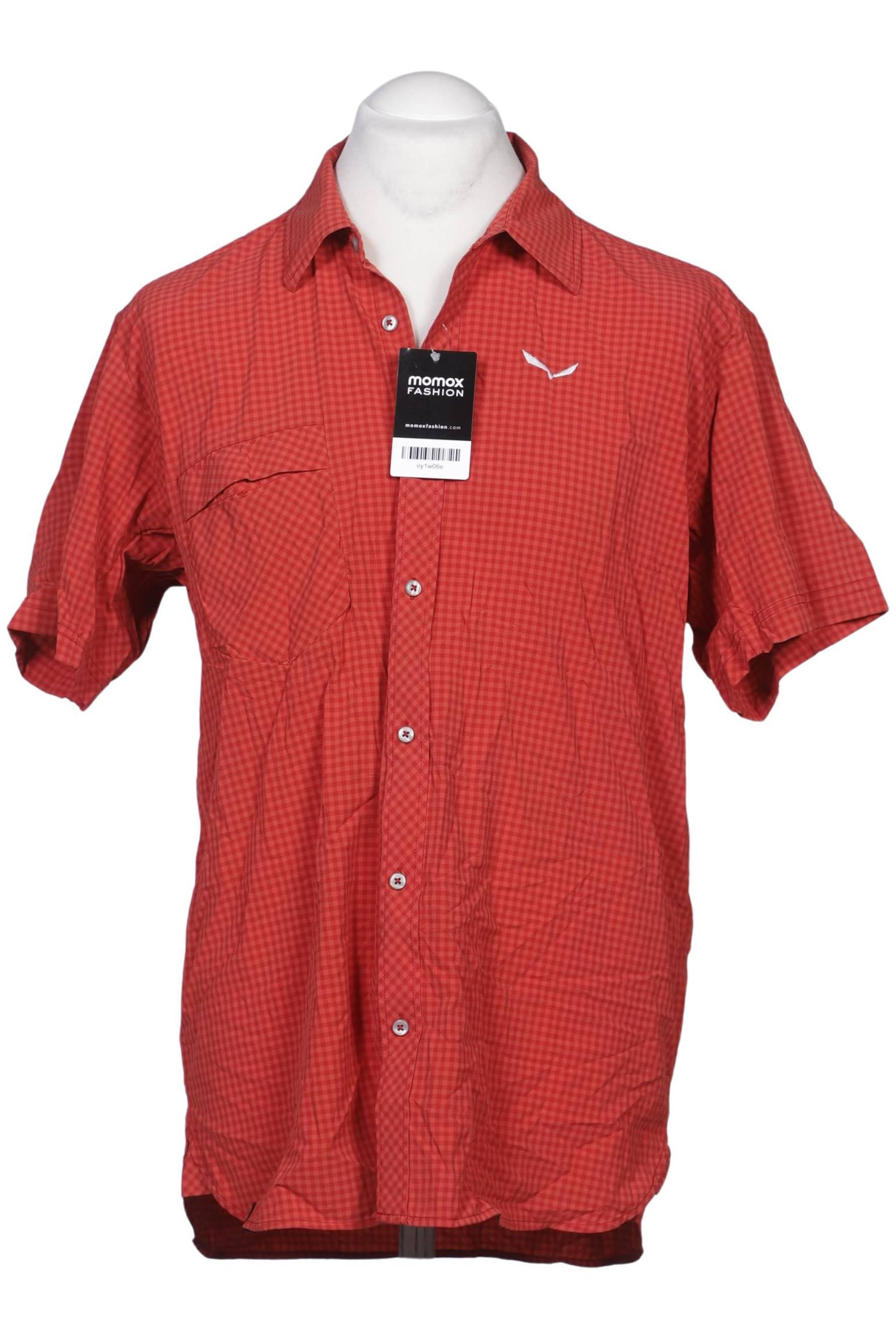 SALEWA Button Up Shirt in 6XL in Red: front