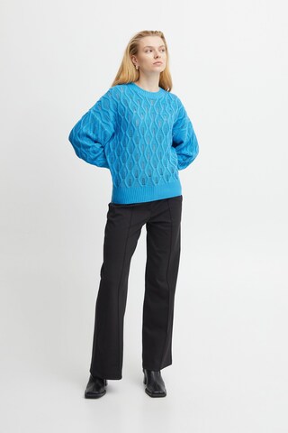 ICHI Sweater in Blue