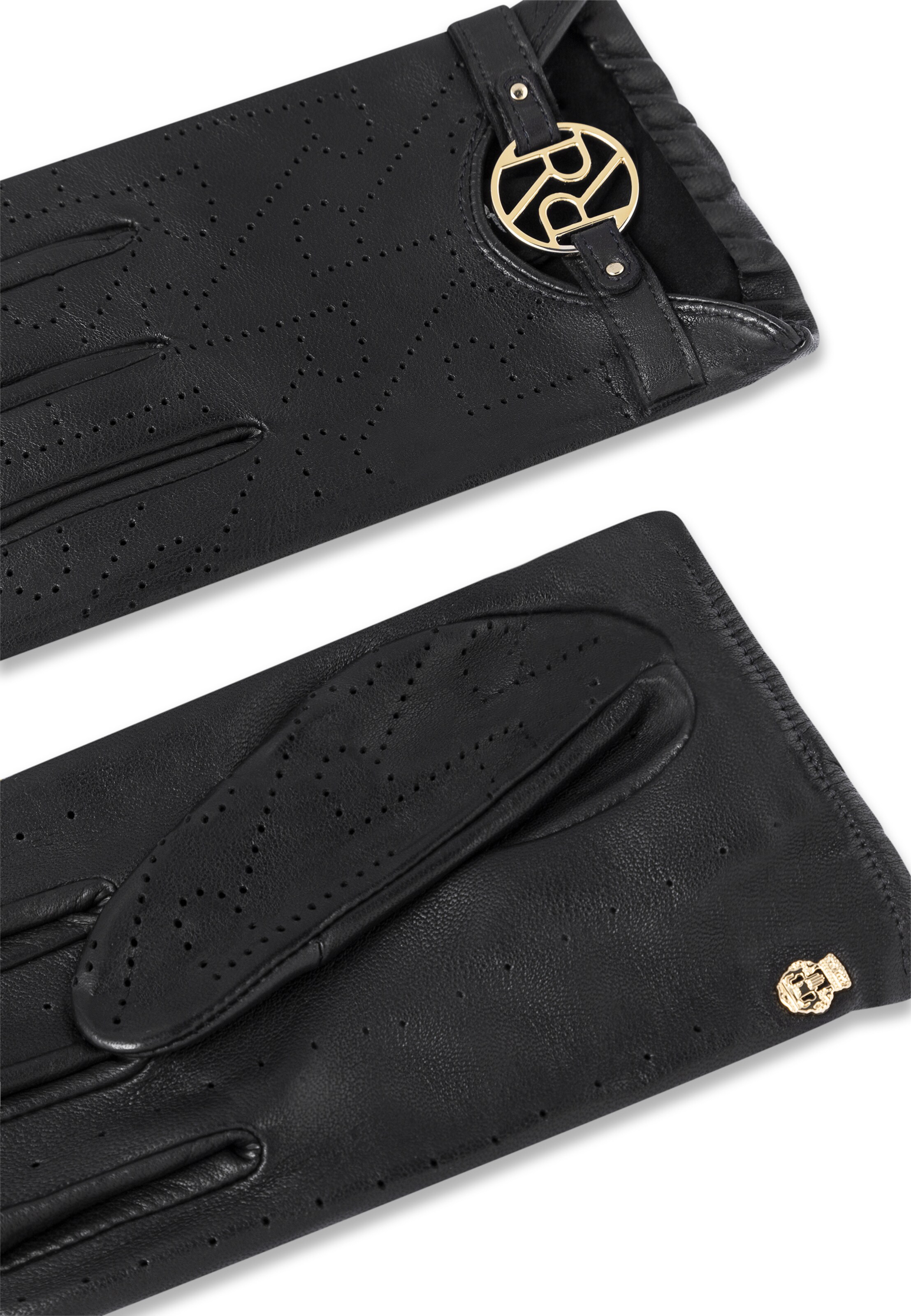 Roeckl Full finger gloves 'NICE TOUCH' in Black