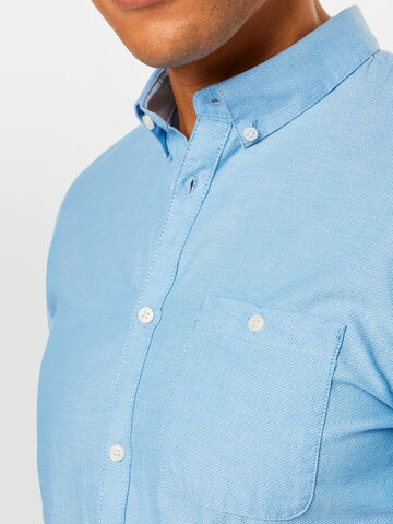 TOM TAILOR DENIM Comfort fit Srajca | modra barva
