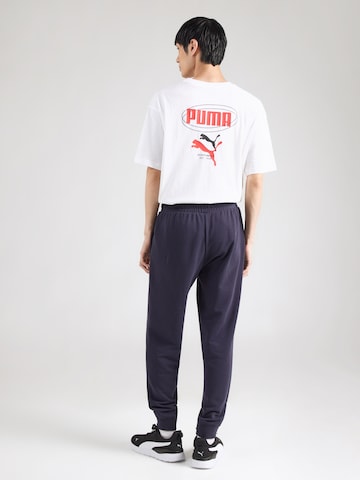 PUMA Ozke Hlače 'ESS' | modra barva