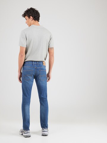 MUSTANG Слим Джинсы 'Oregon' в Синий