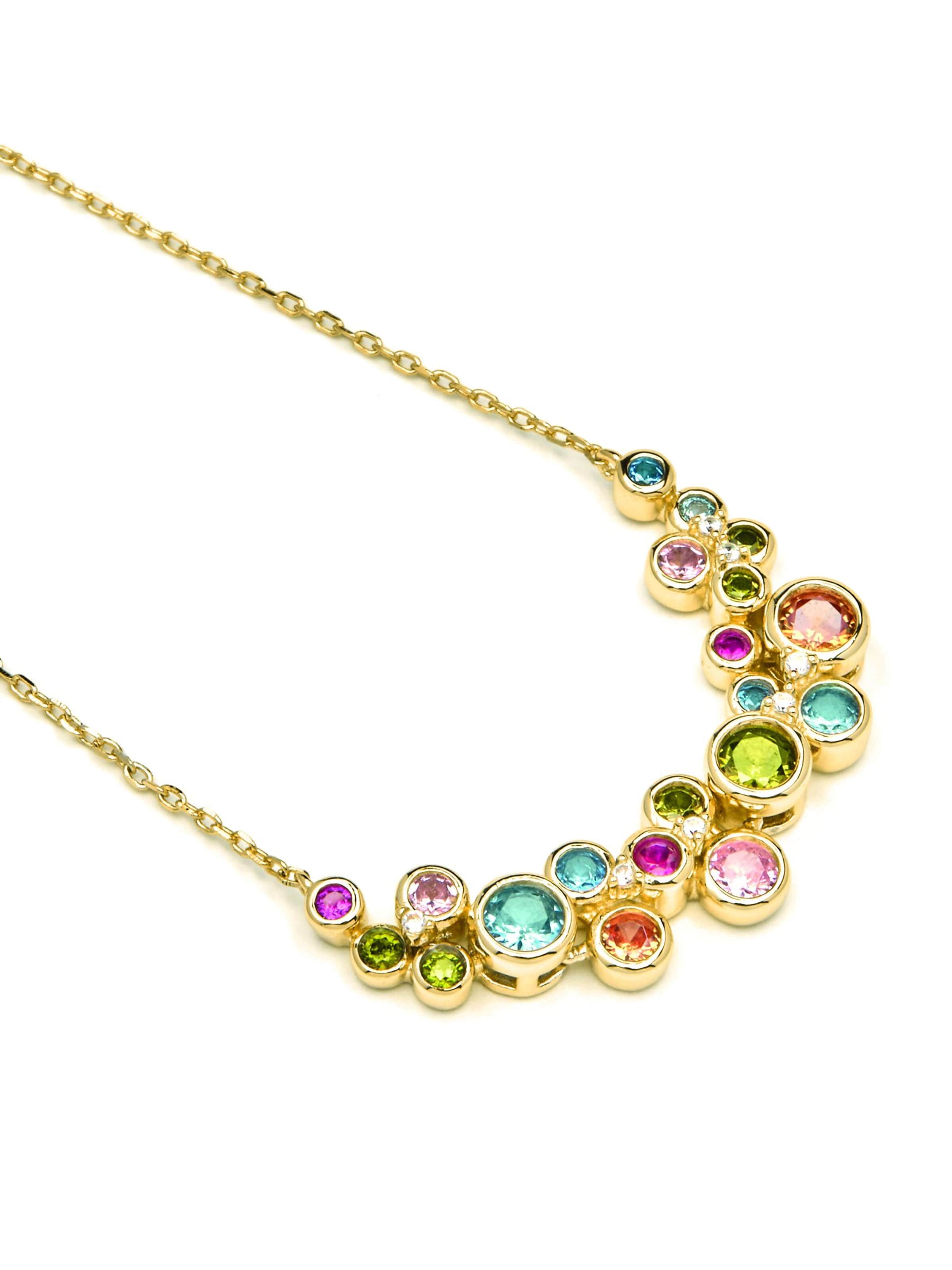 Luxenter Kette 'Hambio'‌‌‌‌‌‌ in Mischfarben