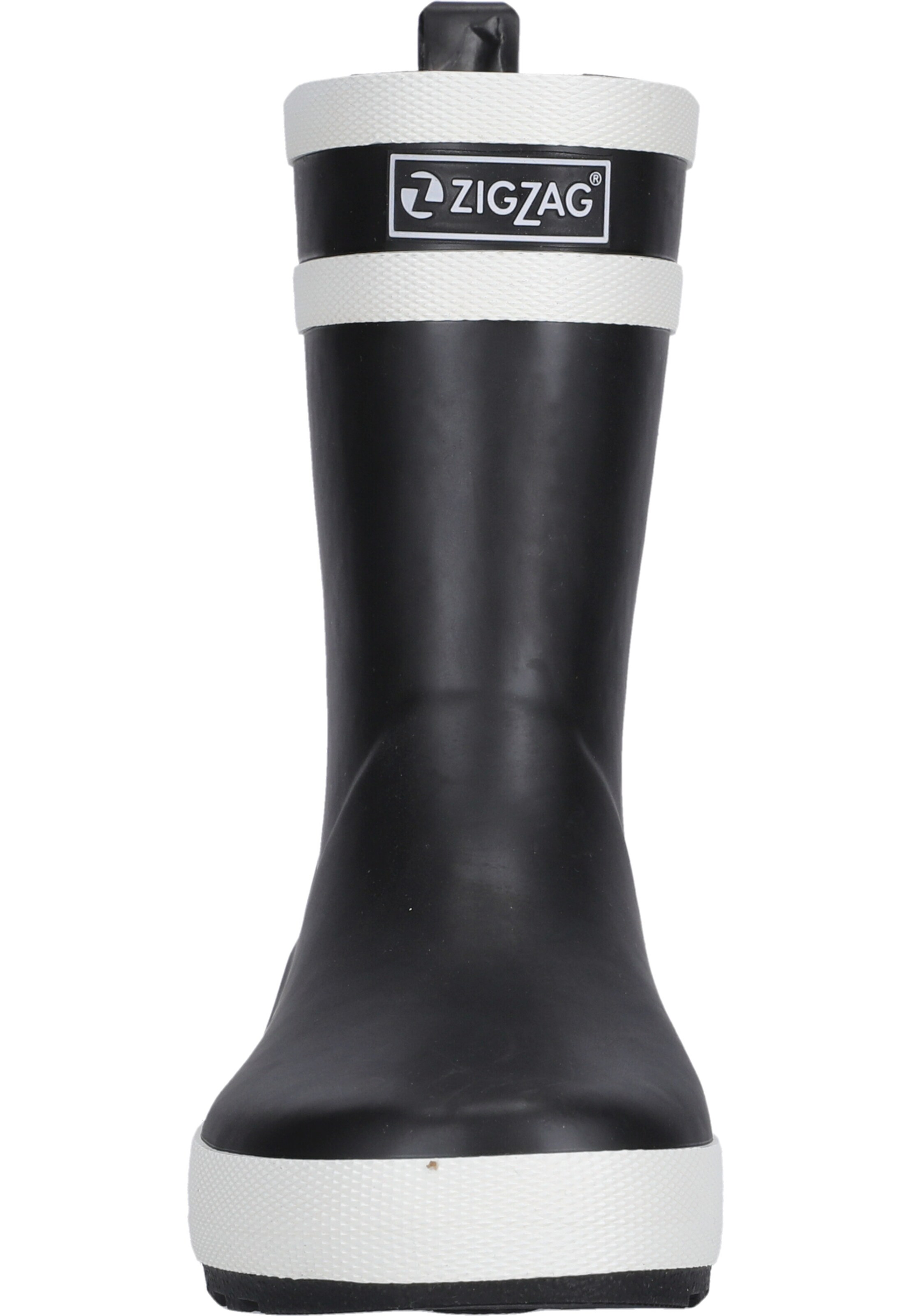 ZigZag Rubber Boots in Black