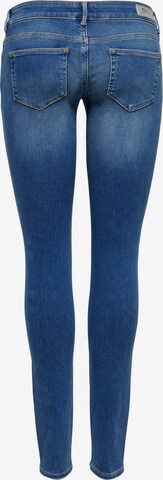 ONLY - Skinny Vaquero 'Coral' en azul