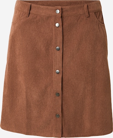 ONLY CarmakomaSuknja 'CARMANNI' - smeđa boja: prednji dio