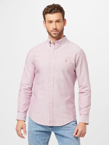 Polo Ralph Lauren Klasický střih Košile – pink: přední strana