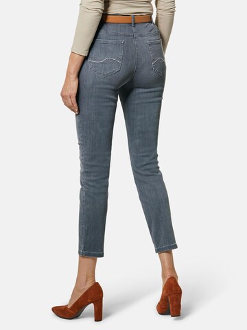 Goldner Slimfit Jeans 'Carla' in Grijs