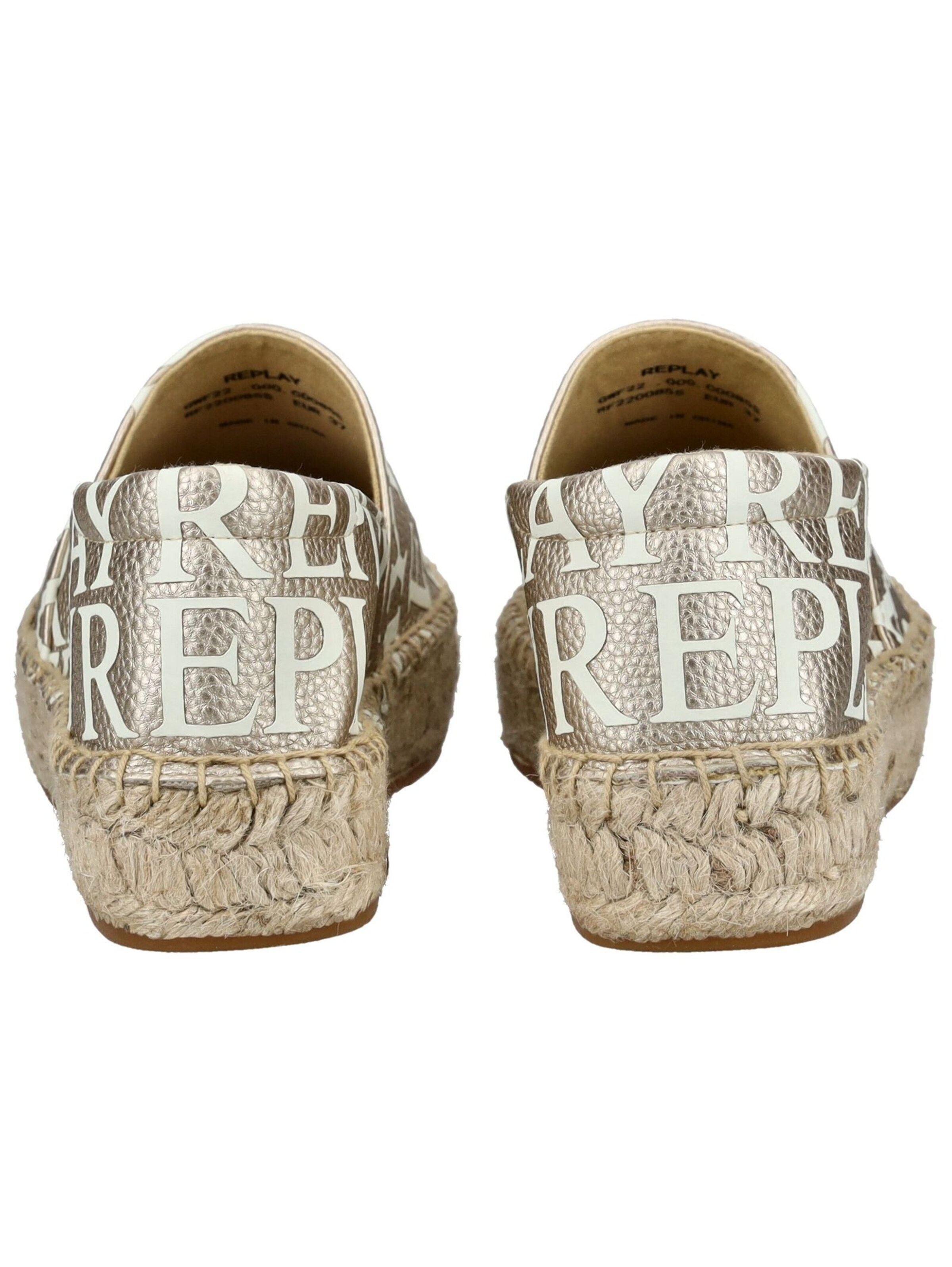 REPLAY Espadrilles in Gold
