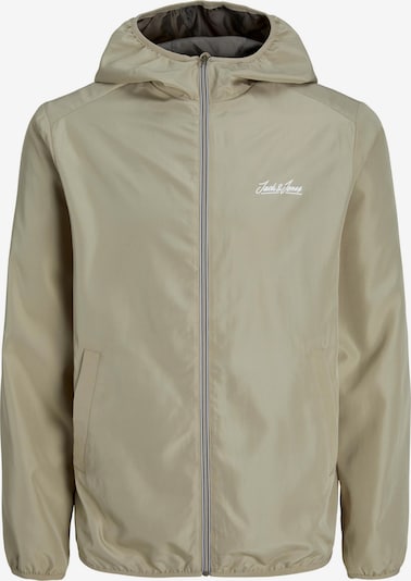 JACK & JONES Veste mi-saison 'OLIVER' en beige foncé / blanc, Vue avec produit