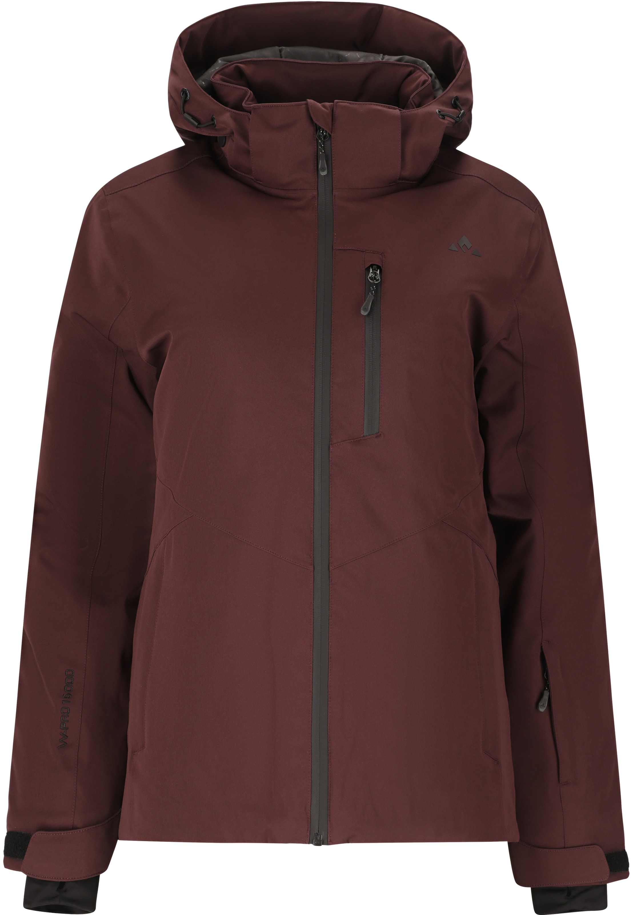 Whistler Skijacke 'Jada' in Braun: Vorderseite