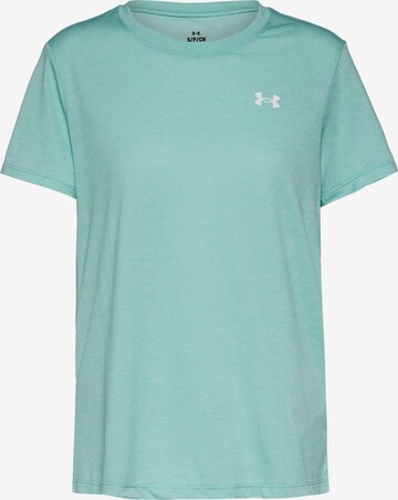 UNDER ARMOUR Performance Shirt 'Bubble' in Green: front