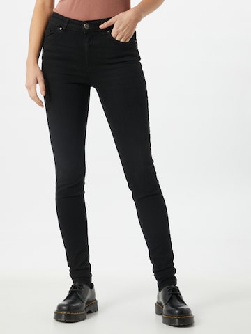PIECES Jeans 'Delly' in Black: front