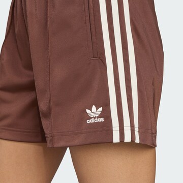 ADIDAS ORIGINALS Loosefit Shorts 'Firebird' in Braun