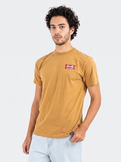 ETNIES Shirt 'INDY WASH TEE TOBACCO' in S in Brown, Item view