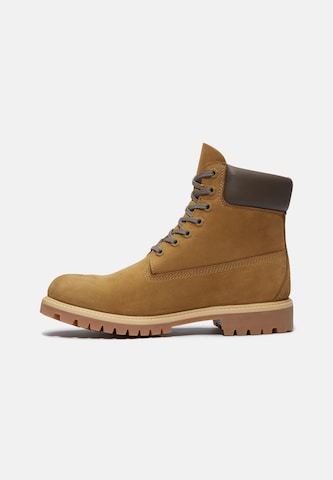 TIMBERLAND Ботинки на шнуровке в Коричневый